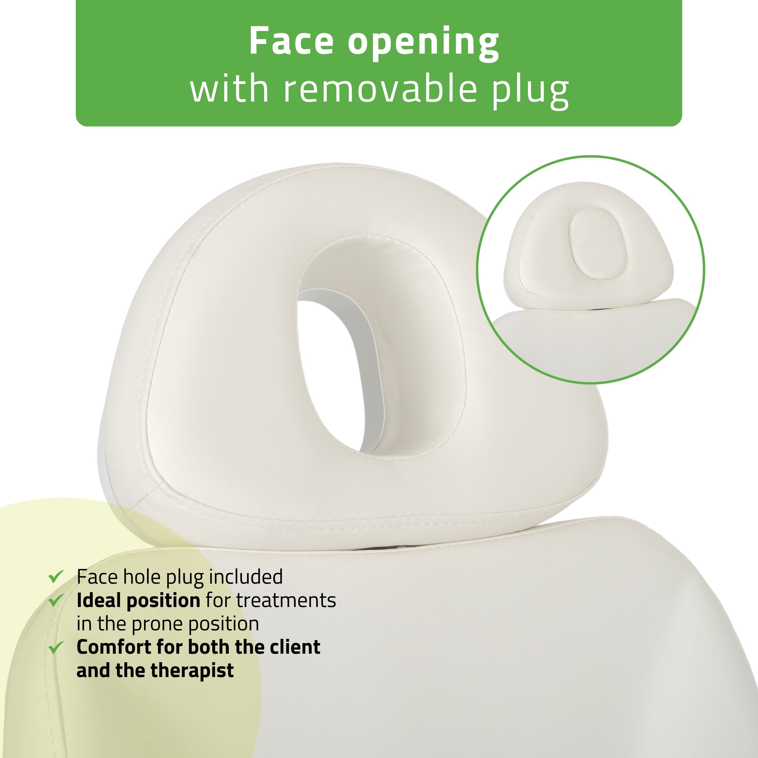 Electric beauty chair Ravia PRO 3 White | Habys