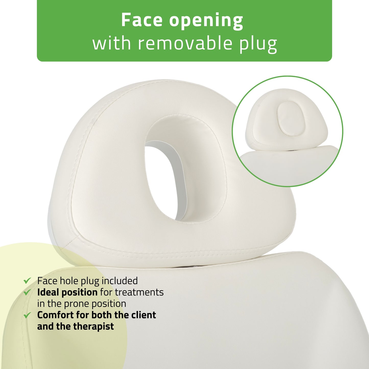 Electric beauty chair Ravia PRO 3 White | Habys