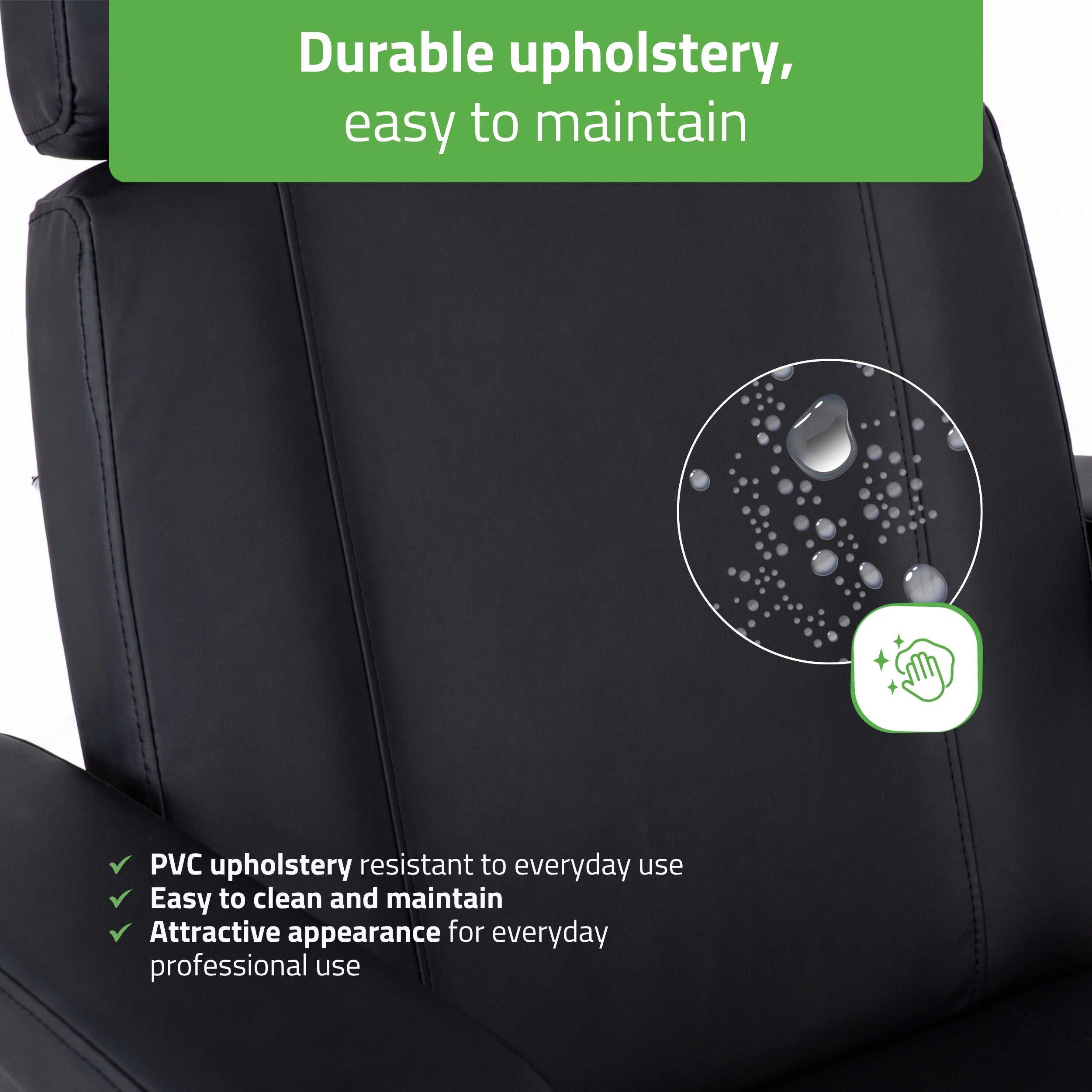 Electric Beauty Chair Tavia Satin Comfort k715 Black