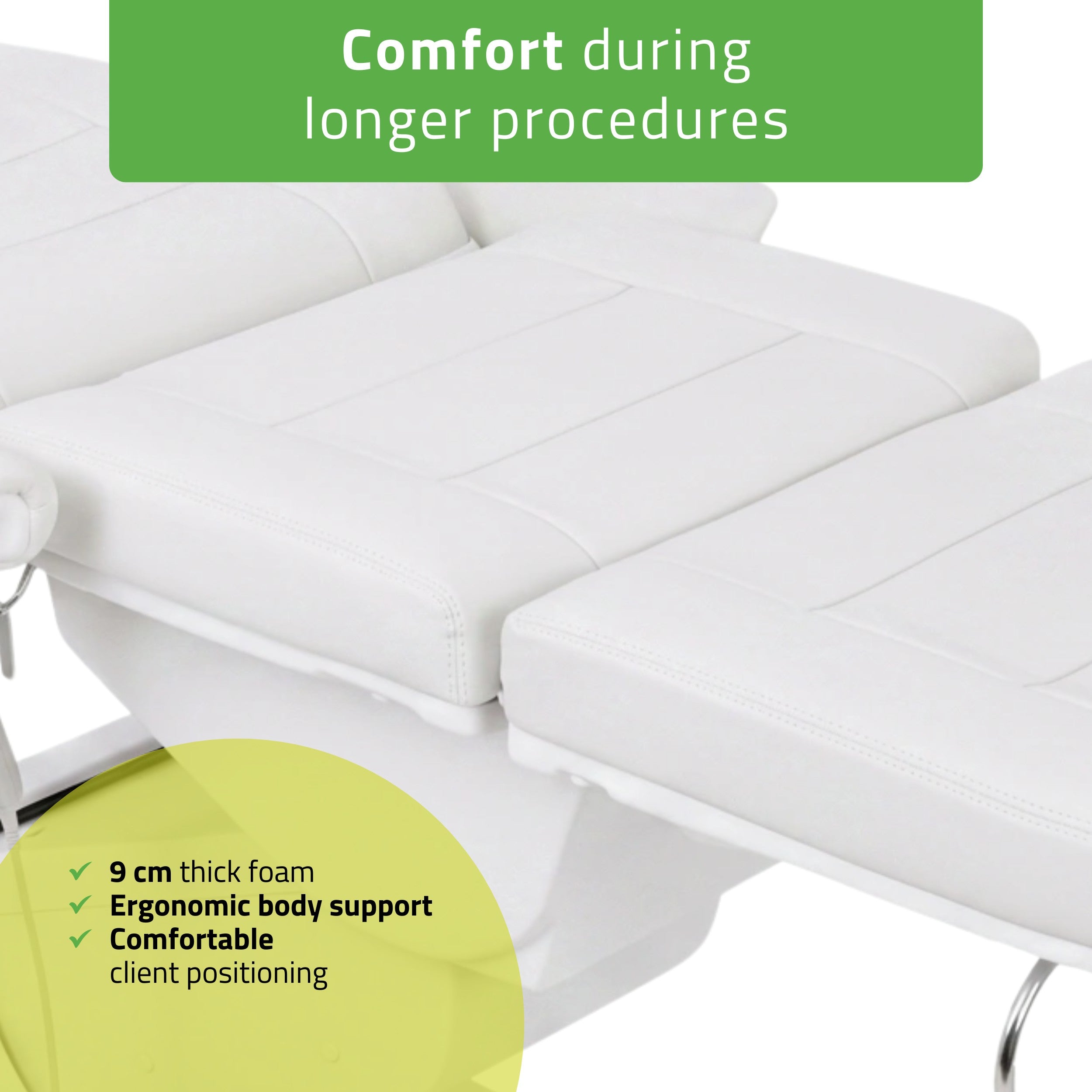 Electric beauty chair Velora PRO 4 Touch Core k301 white