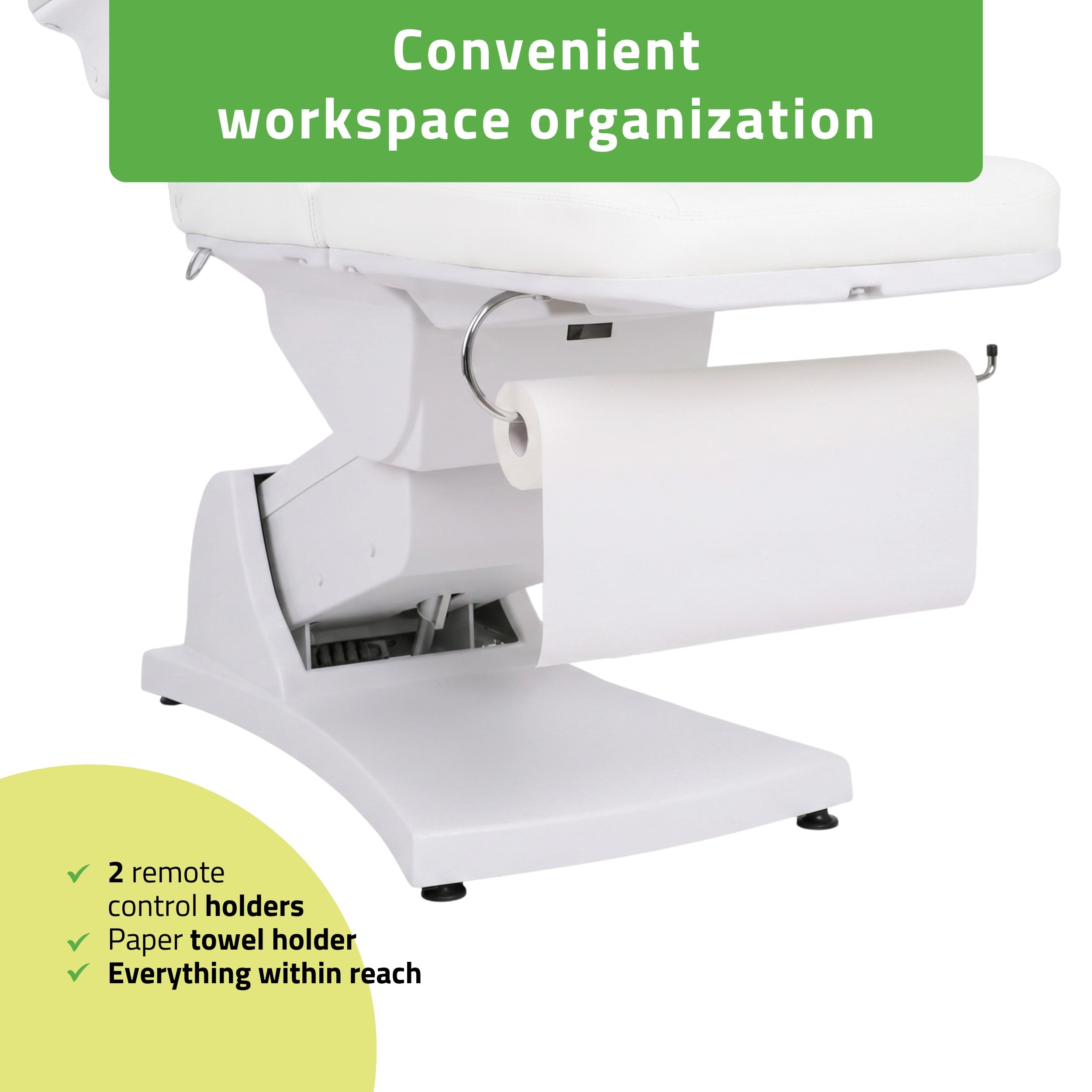 Electric beauty chair Velora PRO 4 Touch Core k301 white