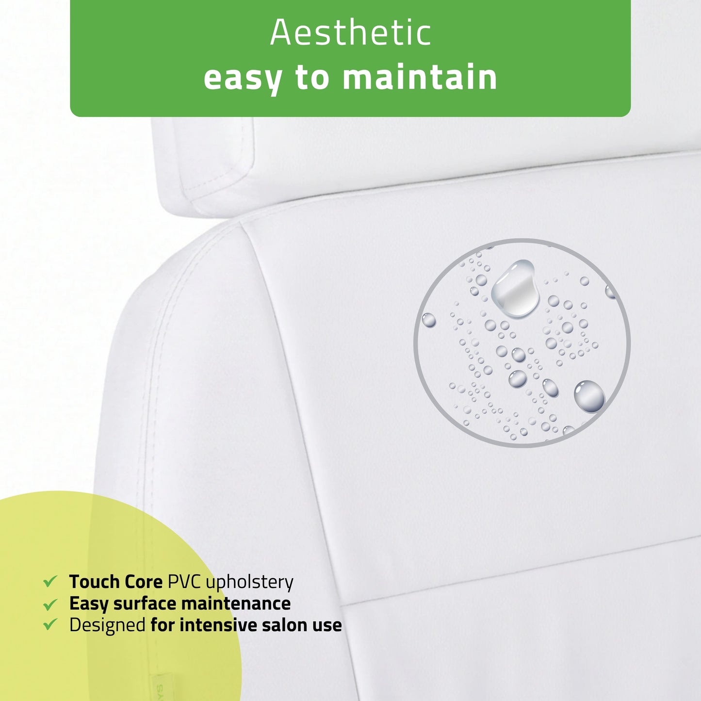 Electric beauty chair Velora PRO 4 Touch Core k301 white