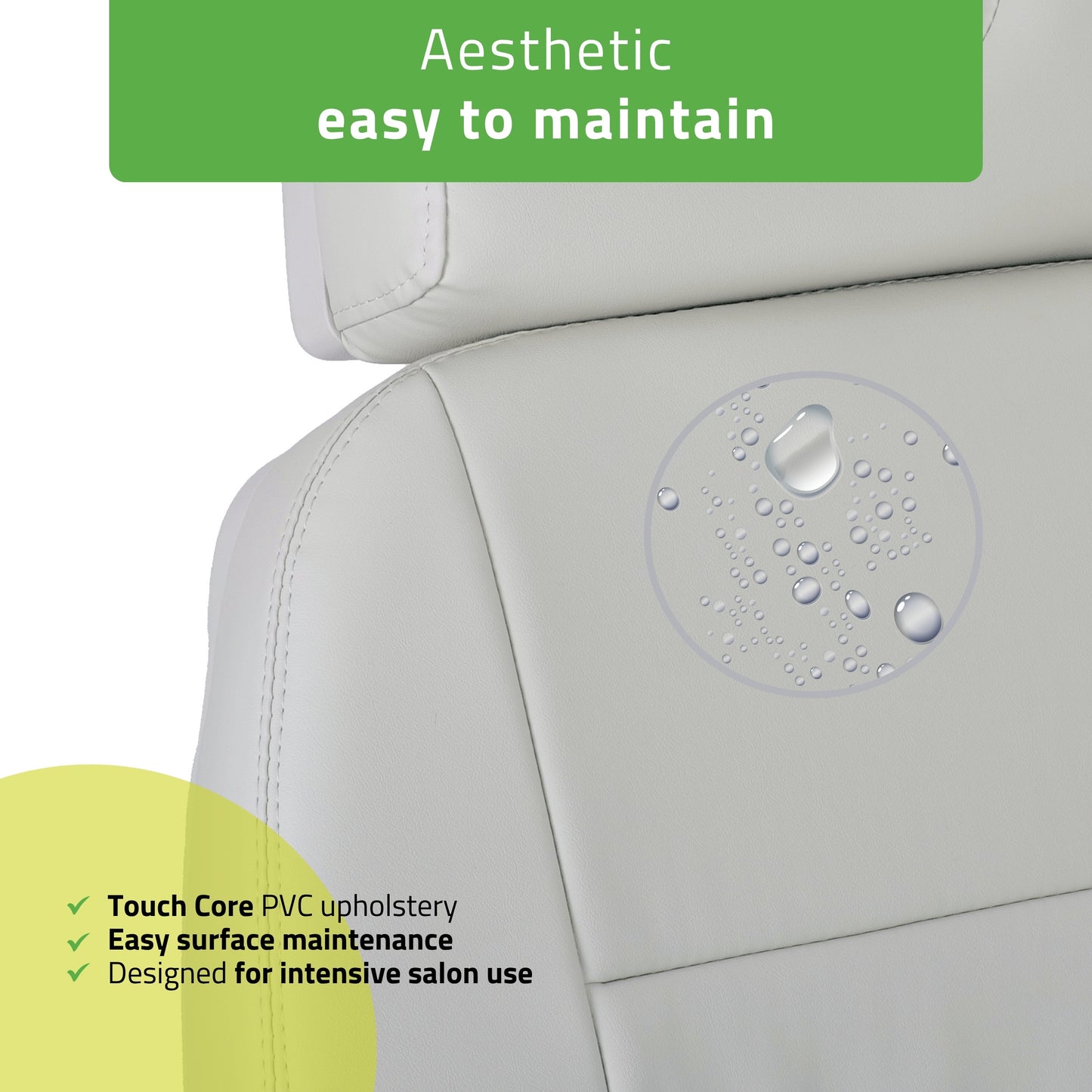Electric beauty chair Velora PRO 4 Touch Core k329 grey