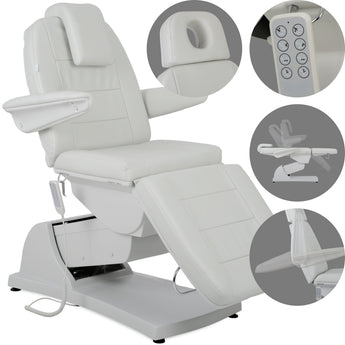 Elektriskais kosmetoloģiskais krēsls Velora PRO 4 Touch Core k329, pelēks