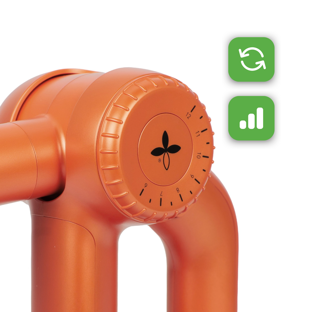 HABYS Pro Therapy Go Orange Electric Massager — compact massage gun