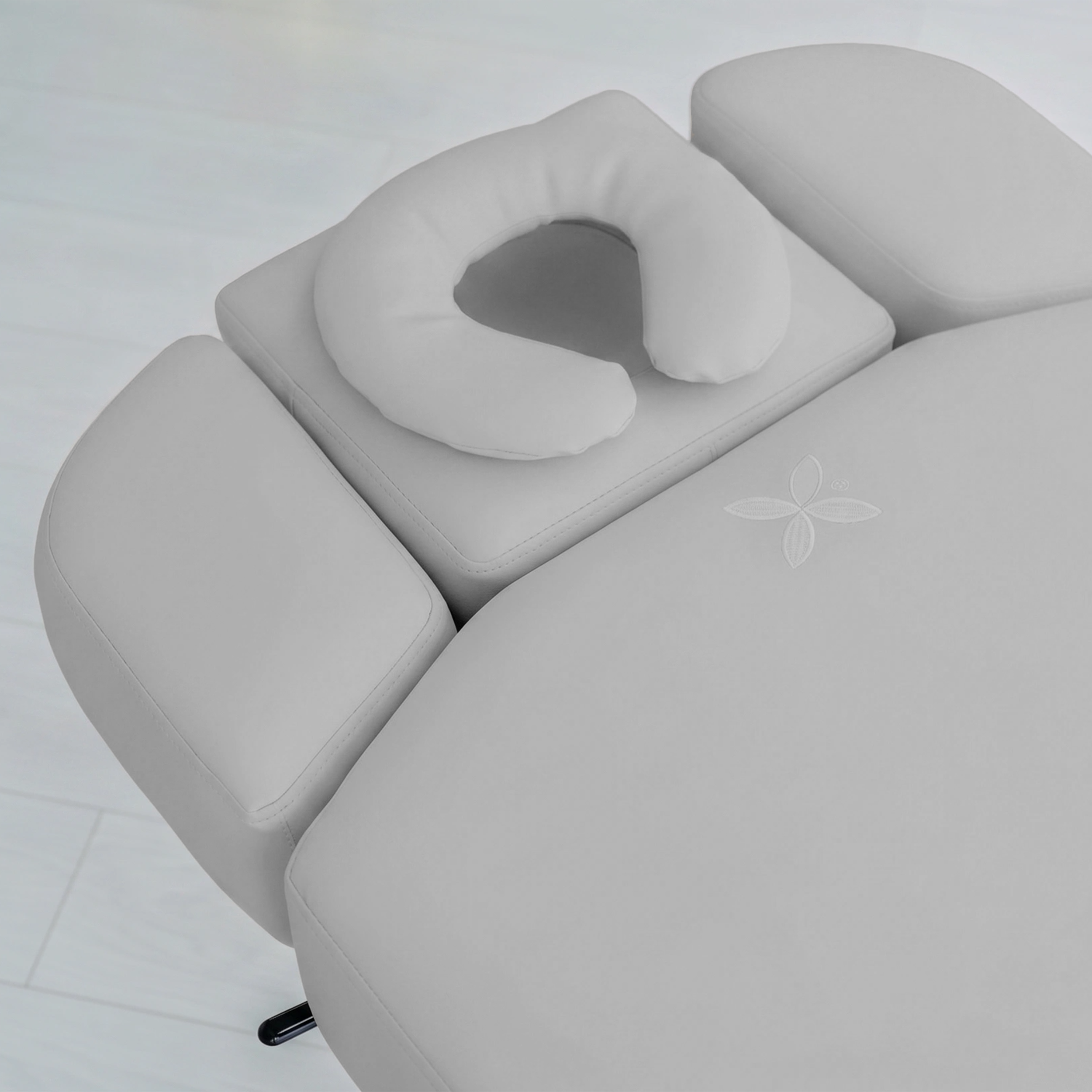 Luxury beauty bed Eterna Grey with 4 motors, Gentle Flex k922 Grey