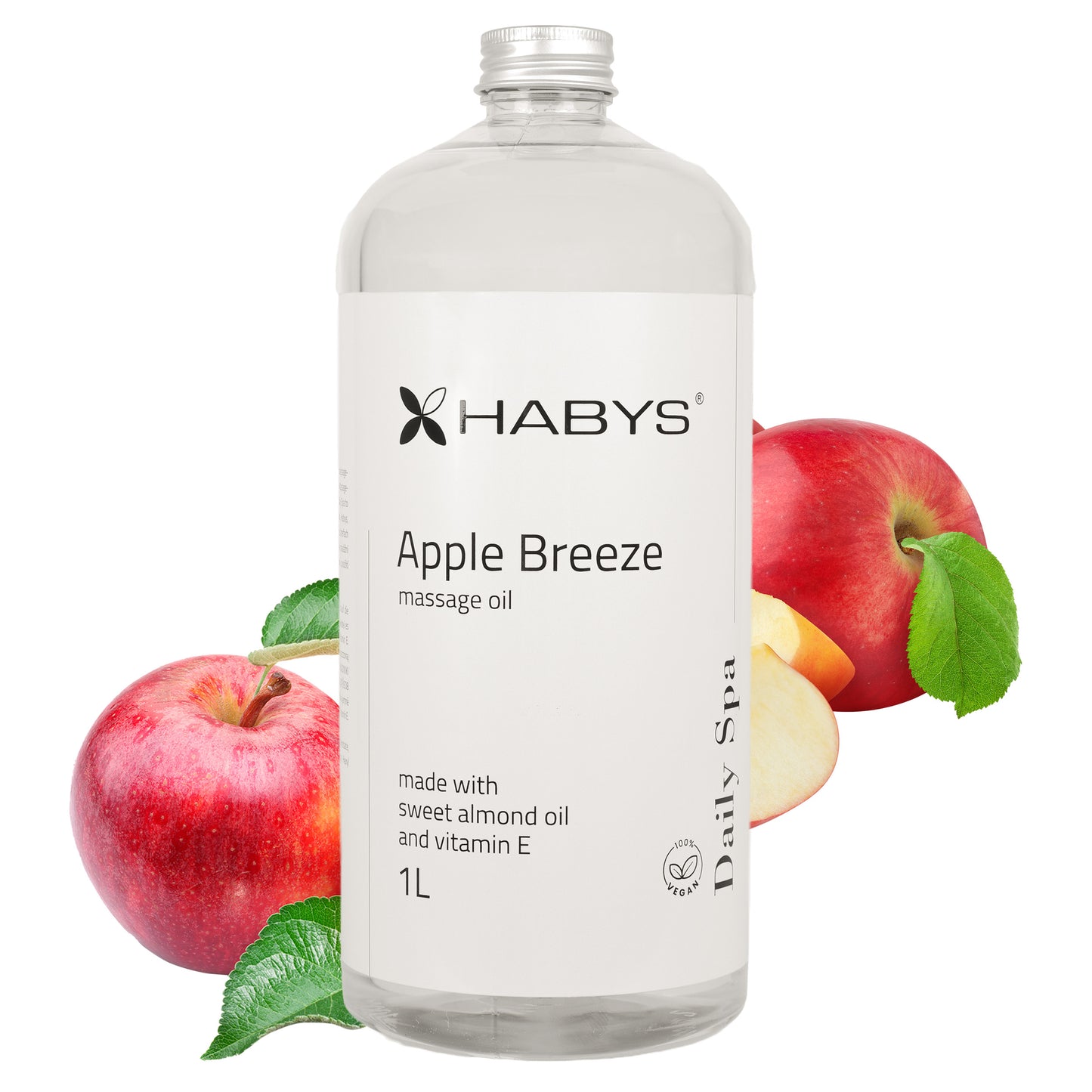 Massage oil Daily Spa Apple Breeze, HABYS 1000 ml
