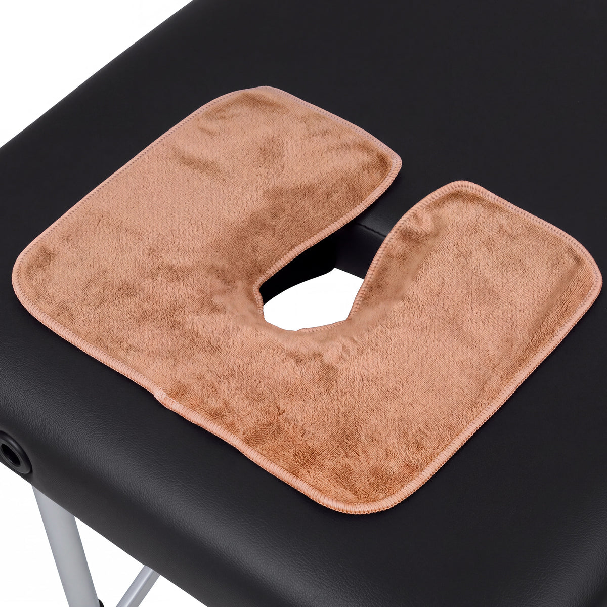 Microfibre Headrest Covers 35×28 cm, Pack of 6, Beige | Habys