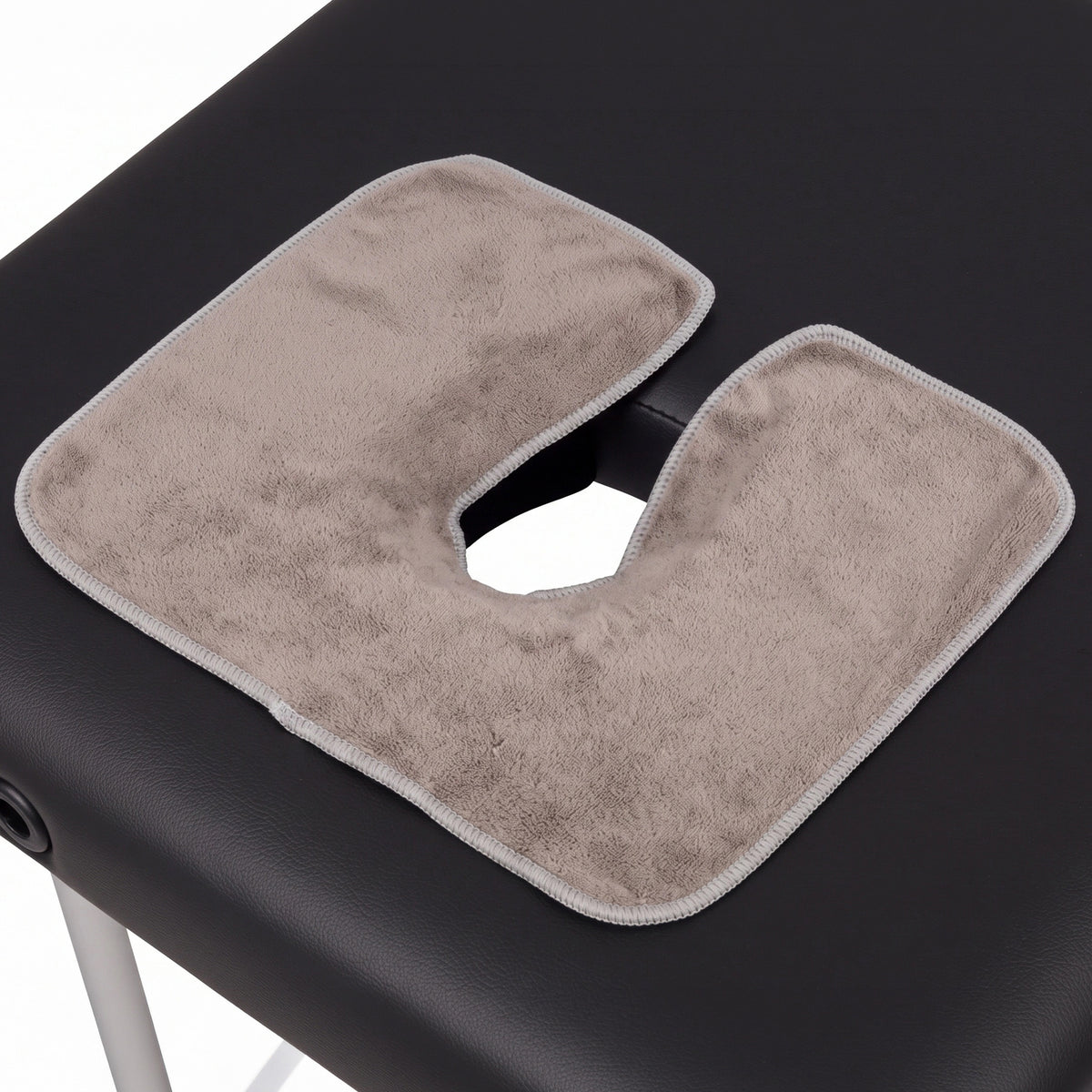 Microfibre Headrest Covers 35×28 cm, Pack of 6, Grey | Habys