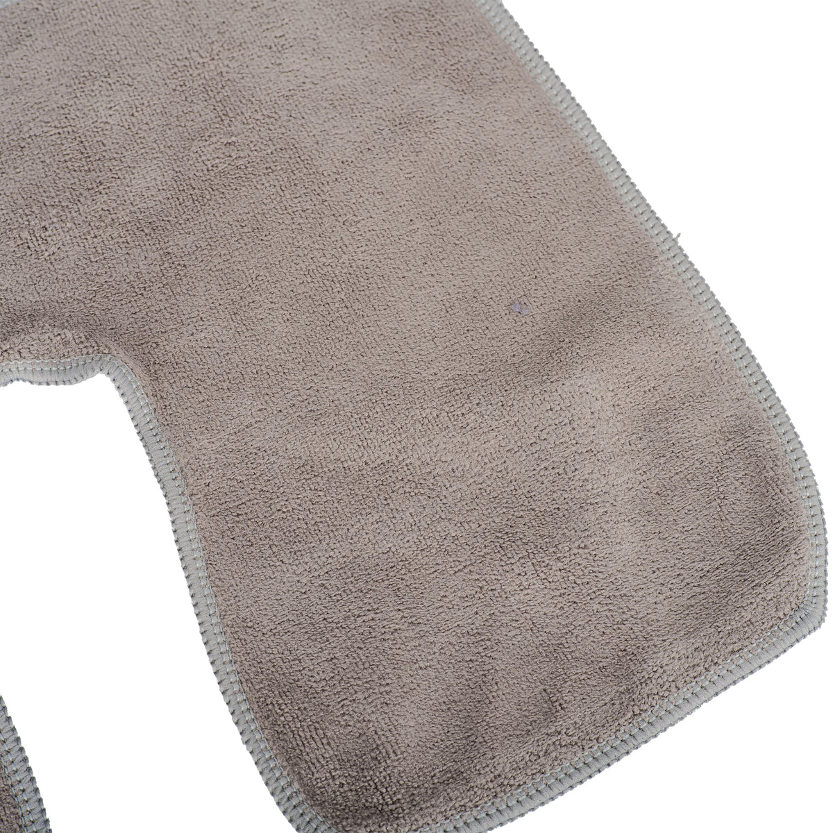 Microfibre Headrest Covers 35×28 cm, Pack of 6, Grey | Habys