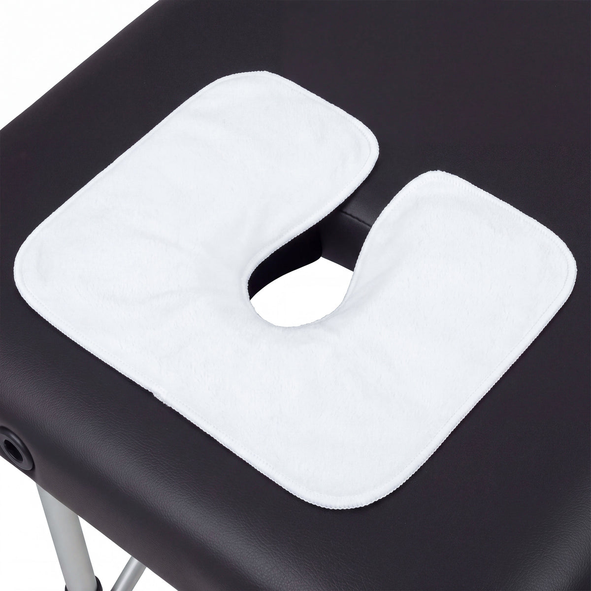 Microfibre Headrest Covers 35×28 cm, Pack of 6, White | Habys