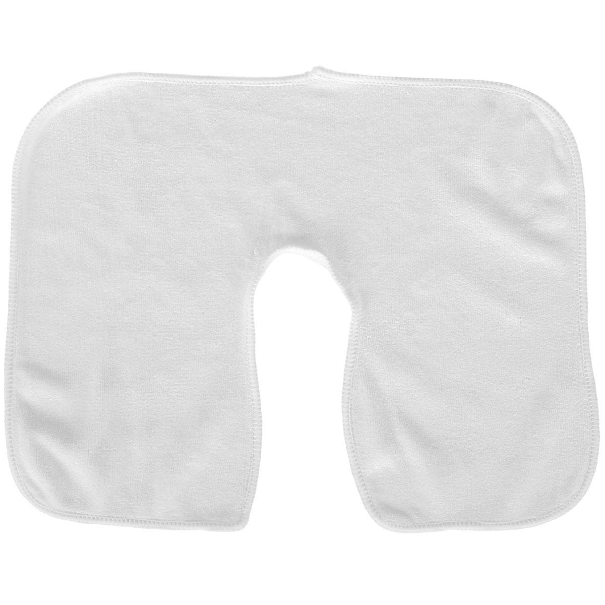 Microfibre Headrest Covers 35×28 cm, Pack of 6, White | Habys