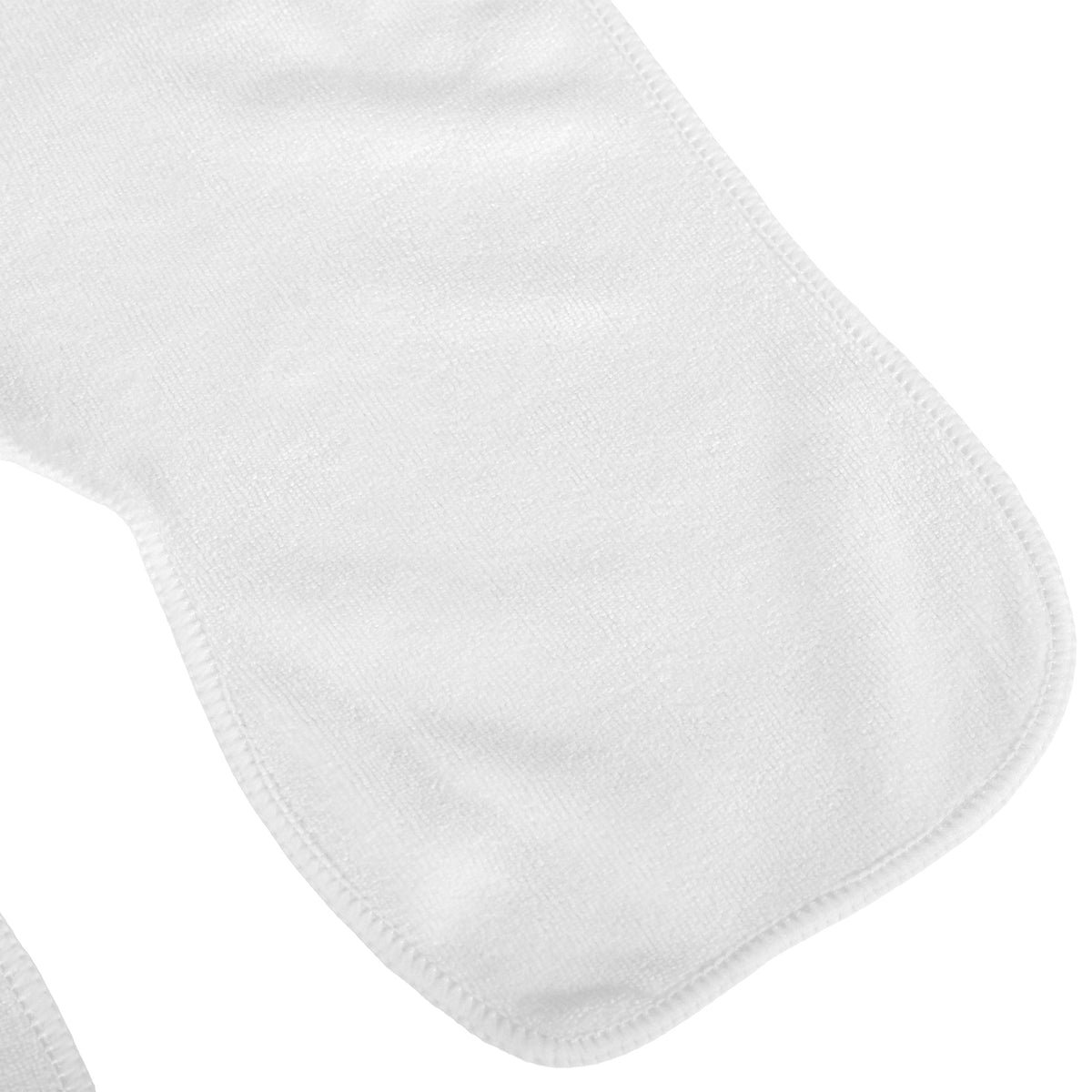 Microfibre Headrest Covers 35×28 cm, Pack of 6, White | Habys
