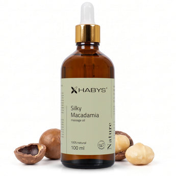 Nature Silky Macadamia masāžas eļļa, 100 ml, ar pipeti
