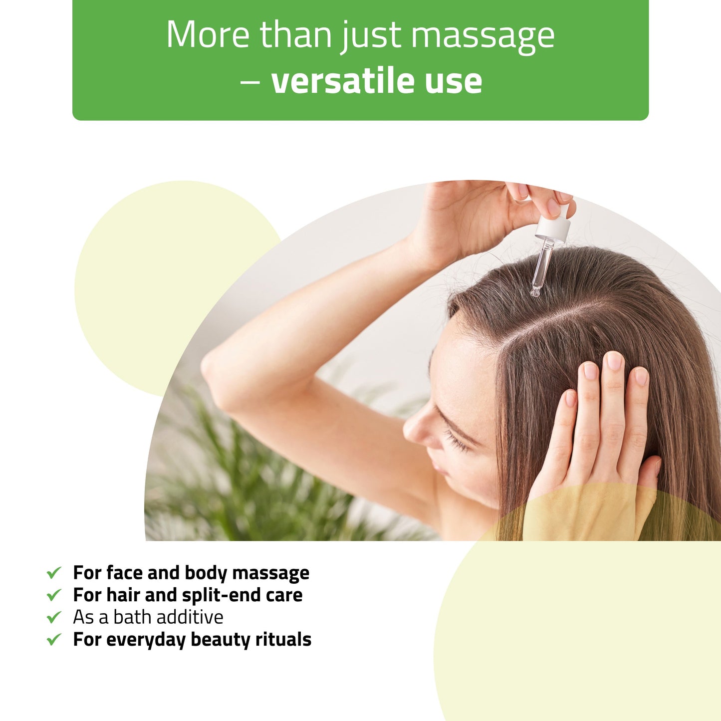 Nature Silky Macadamia HABYS Massage Oil 100 ml with Pipette