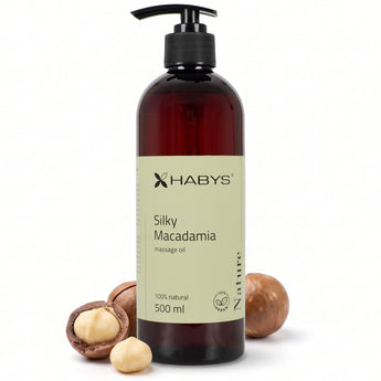 Nature Silky Macadamia Masāžas eļļa, 500 ml, ar sūkni