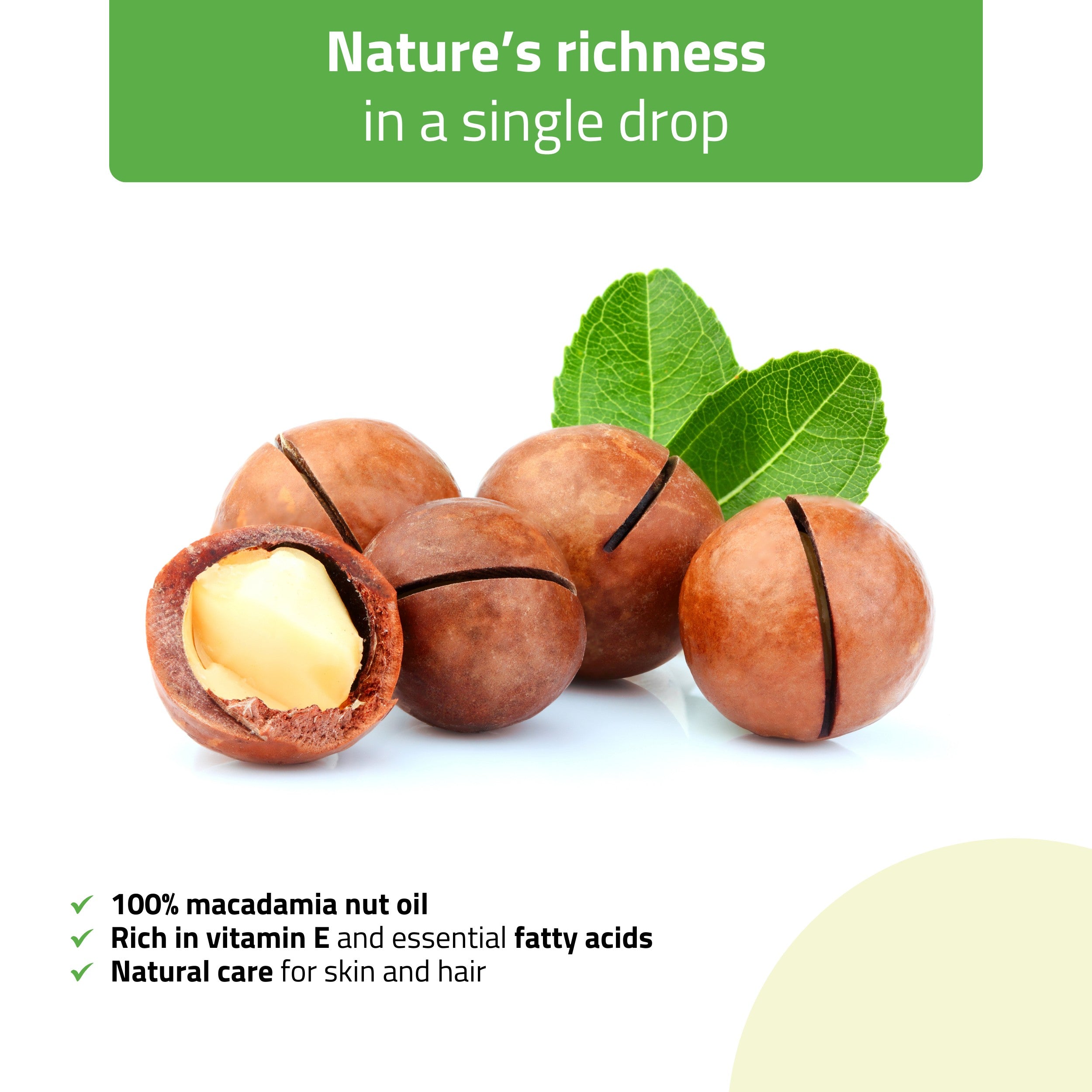 Nature Silky Macadamia HABYS Massage Oil 500 ml with Pump