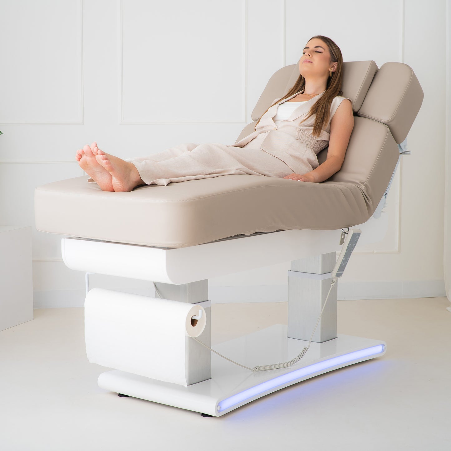Prestia Grey electric beauty bed | Habys