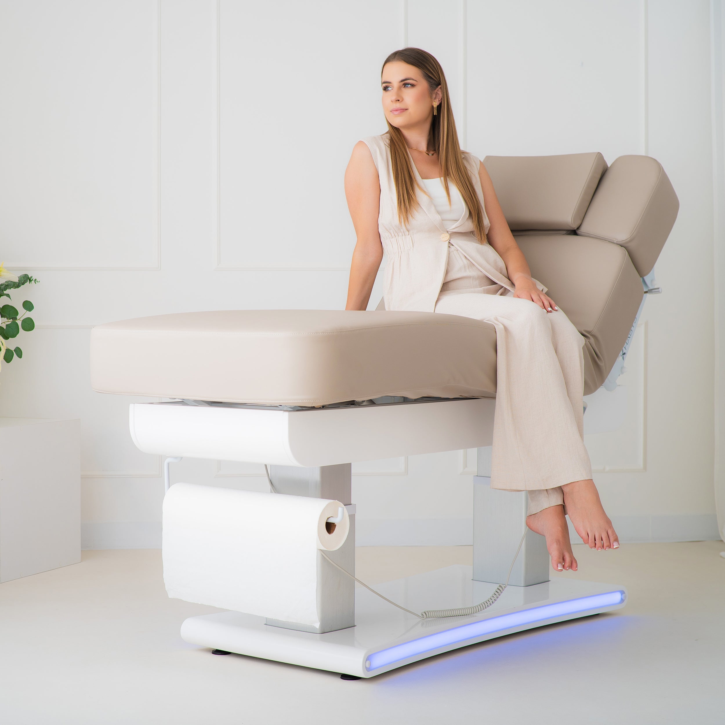 Prestia Grey electric beauty bed | Habys