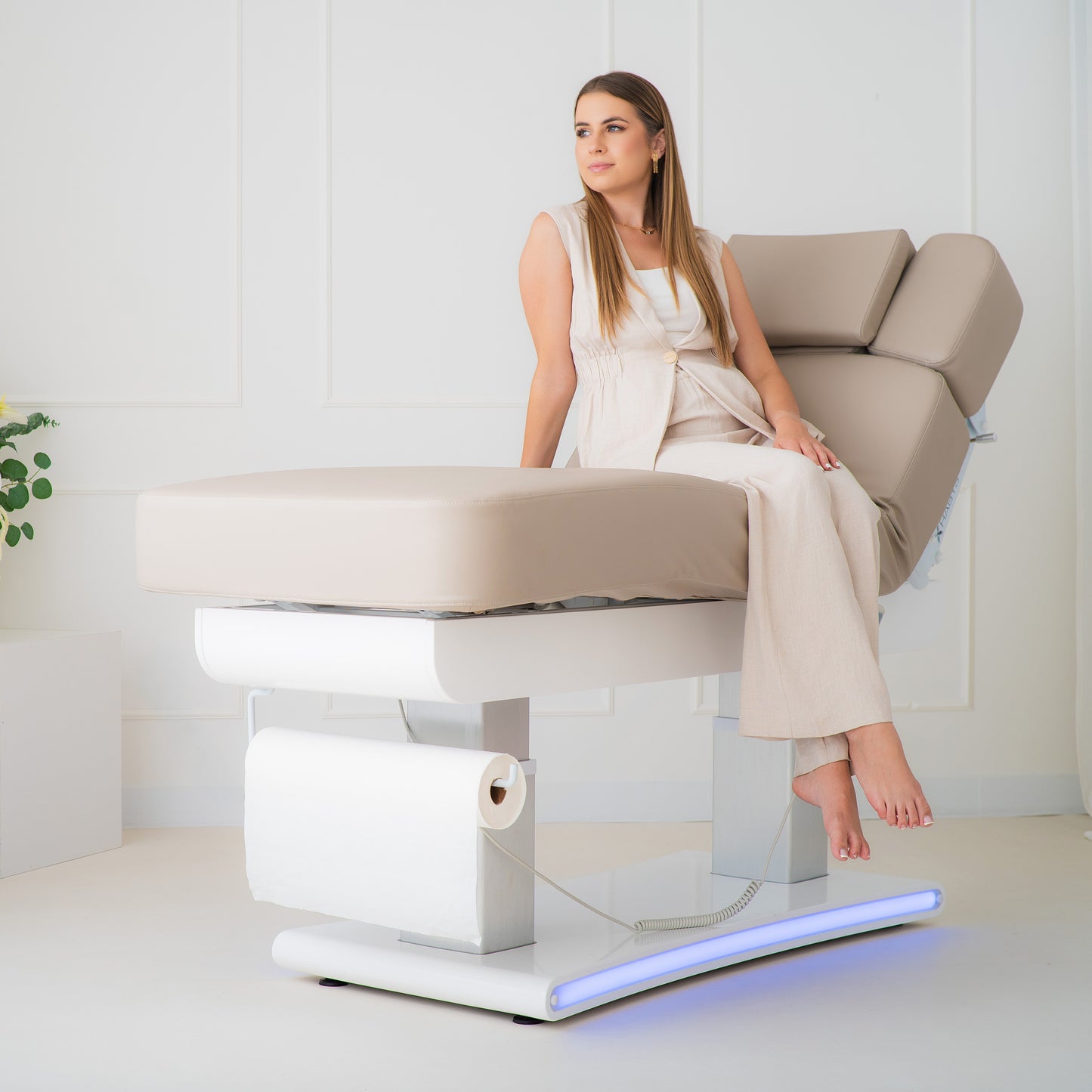 Prestia Grey electric beauty bed | Habys