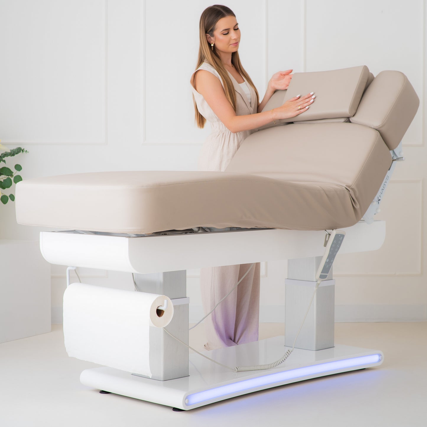 Prestia Grey electric beauty bed | Habys