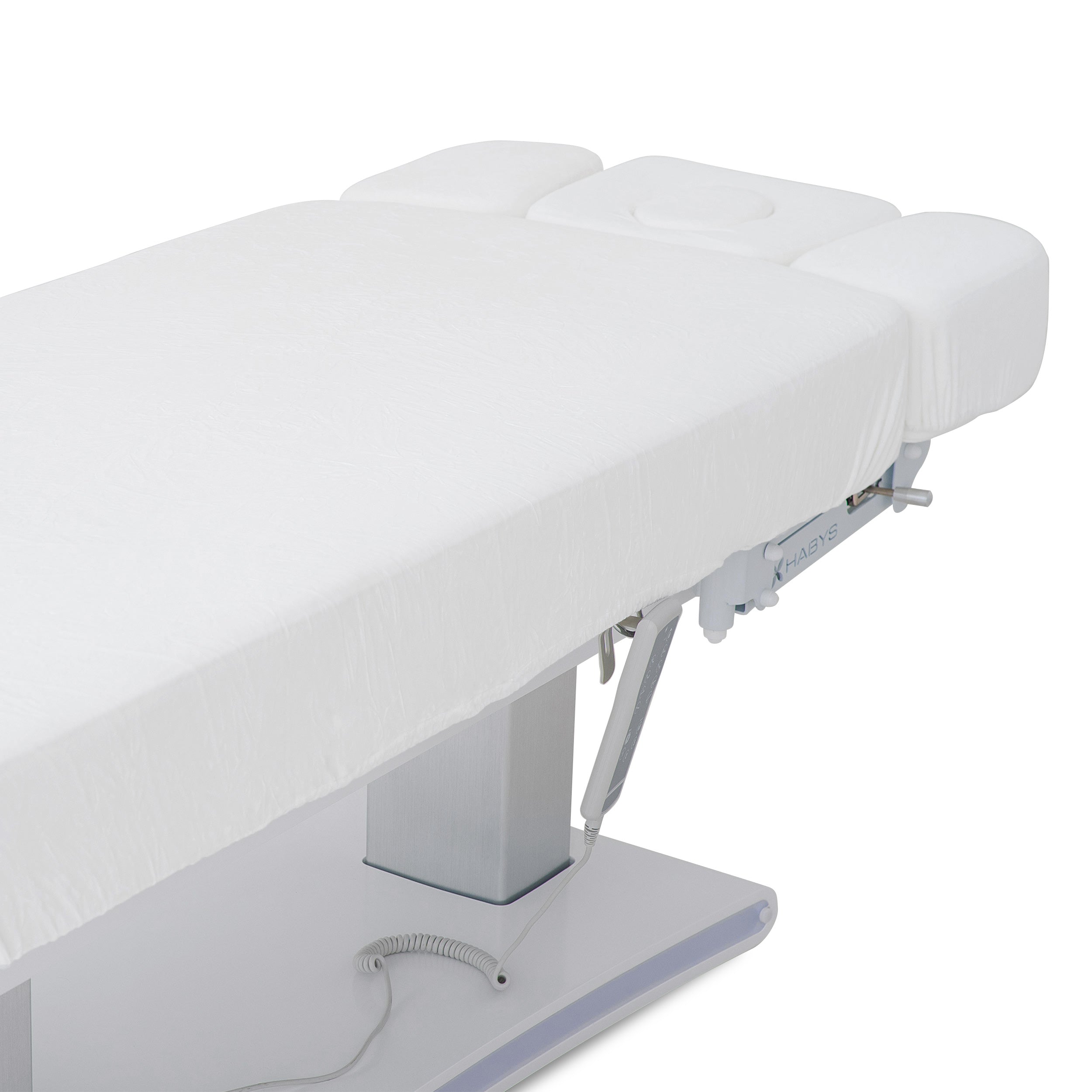 Prestia White Velour Sheet Set | Habys