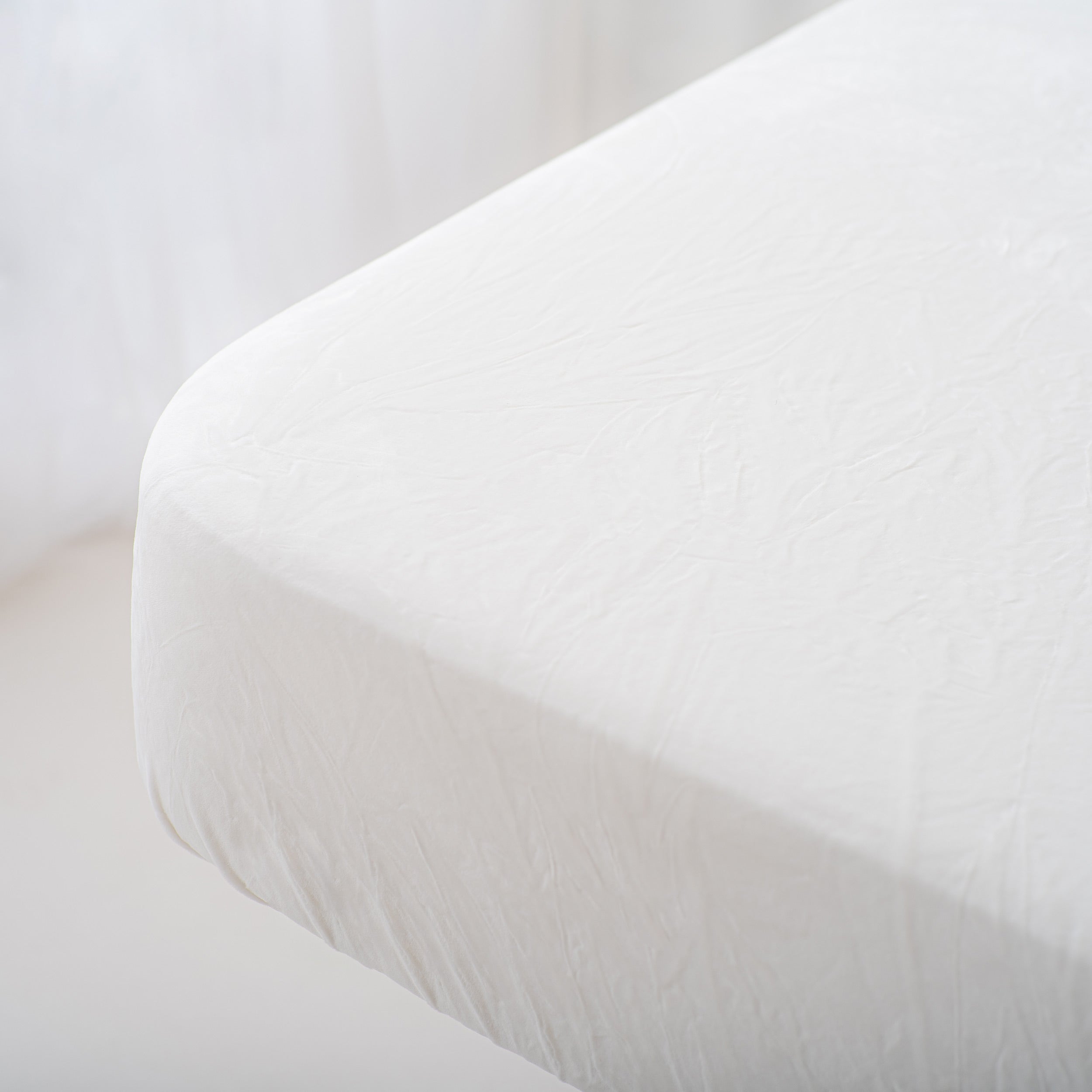 Prestia White Velour Sheet Set | Habys