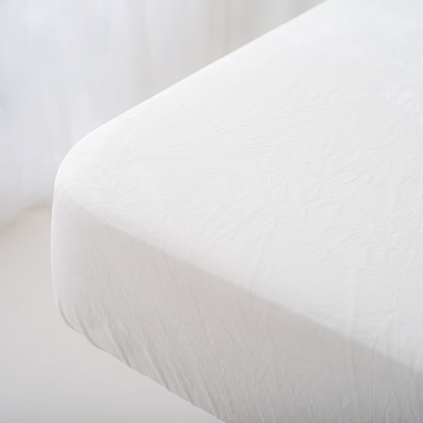 Prestia White Velour Sheet Set | Habys