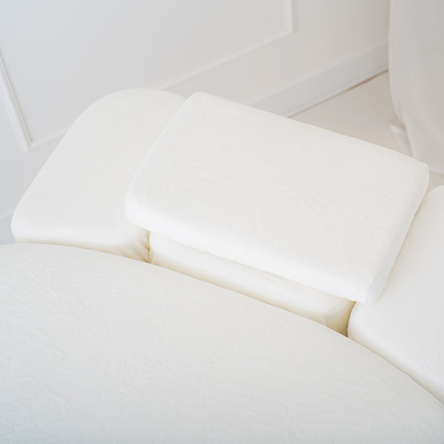 Prestia White Velour Sheet Set | Habys