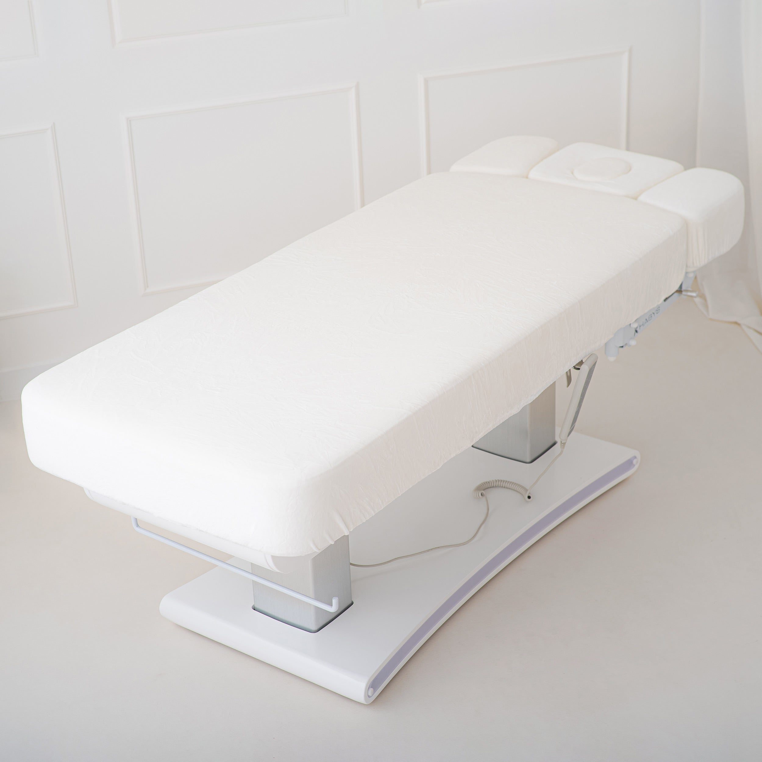 Prestia White Velour Sheet Set | Habys