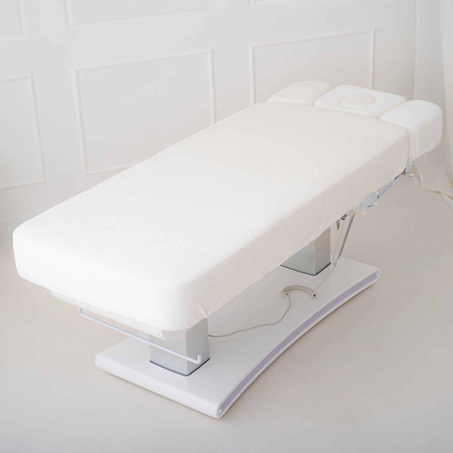 Prestia White Velour Sheet Set | Habys