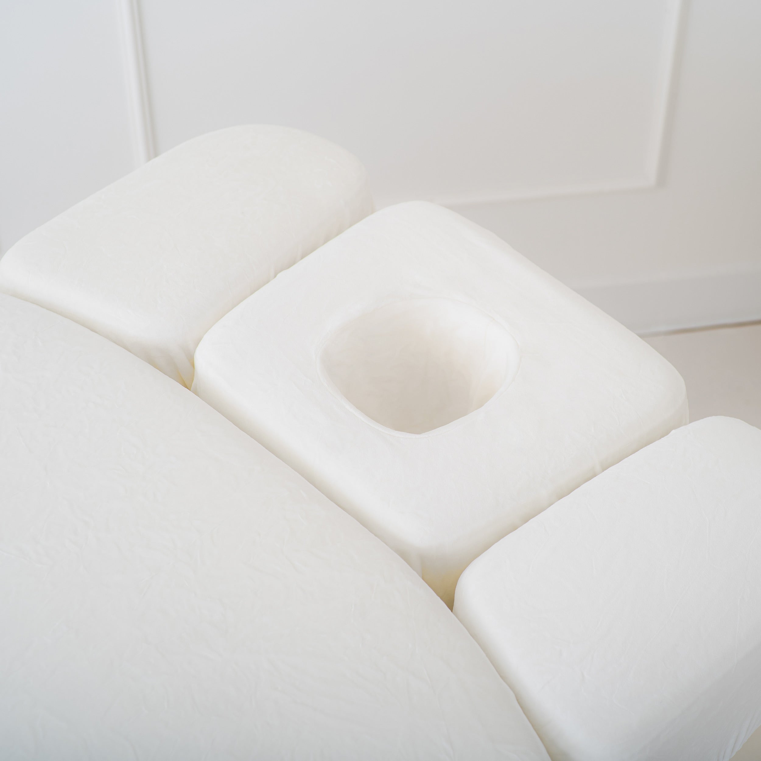 Prestia White Velour Sheet Set | Habys