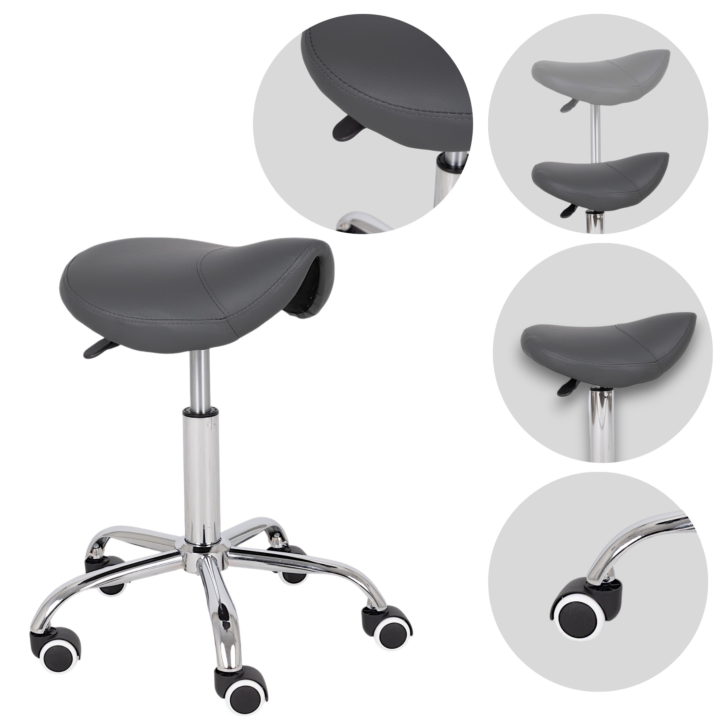 Sellijas krēsls LOFI Comfy Base k521, pelēks