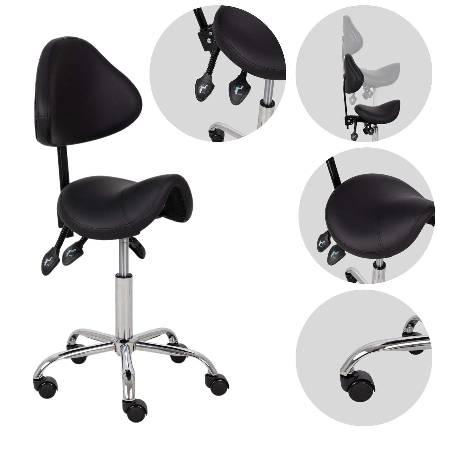 Meistara krēsls Sola Comfy Base K515, melns