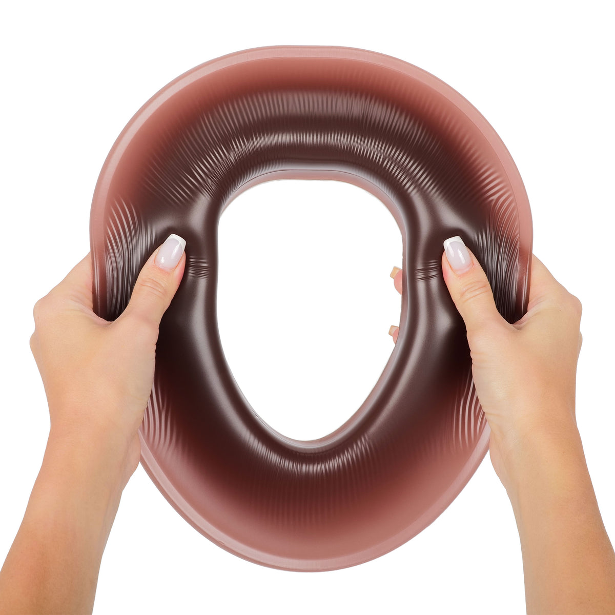 Siliconen (gel) gezichtskussen voor massagetafel, FIT Coffee