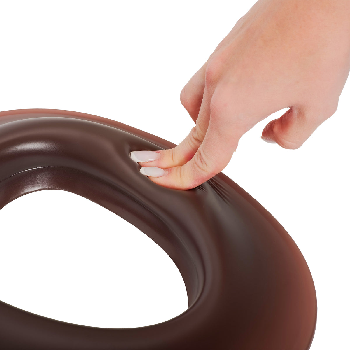 Siliconen (gel) gezichtskussen voor massagetafel, FIT Coffee