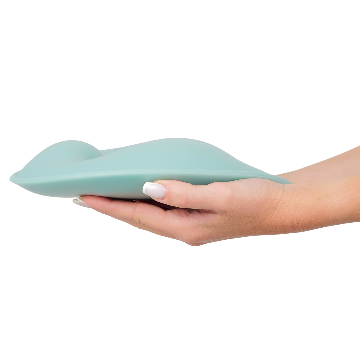 Silicone (gel) face pillow for massage table, Komfort Matcha green