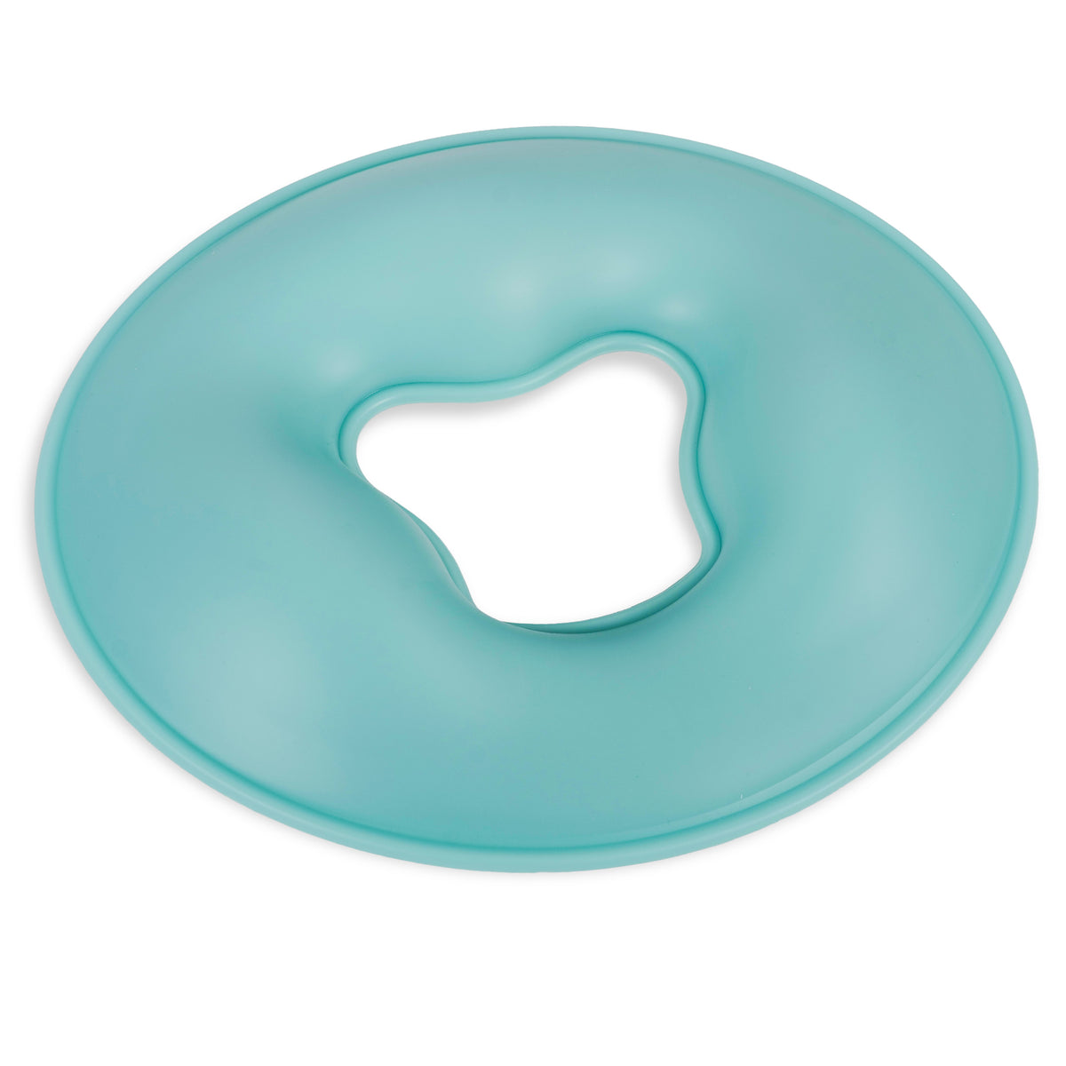 Silicone (gel) face pillow for massage table, Komfort Matcha green