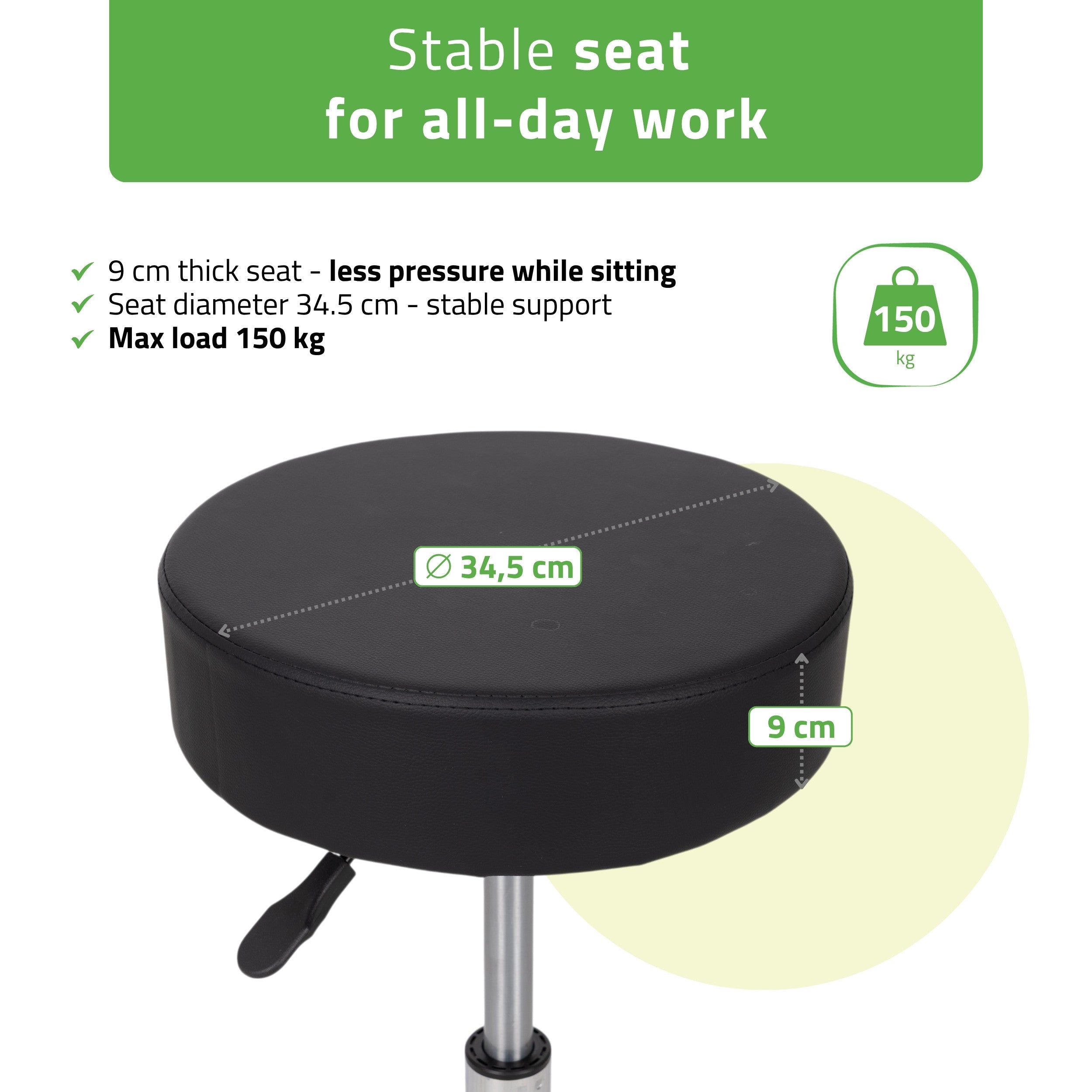 Kruk TILA, Comfy Base k515 zwart