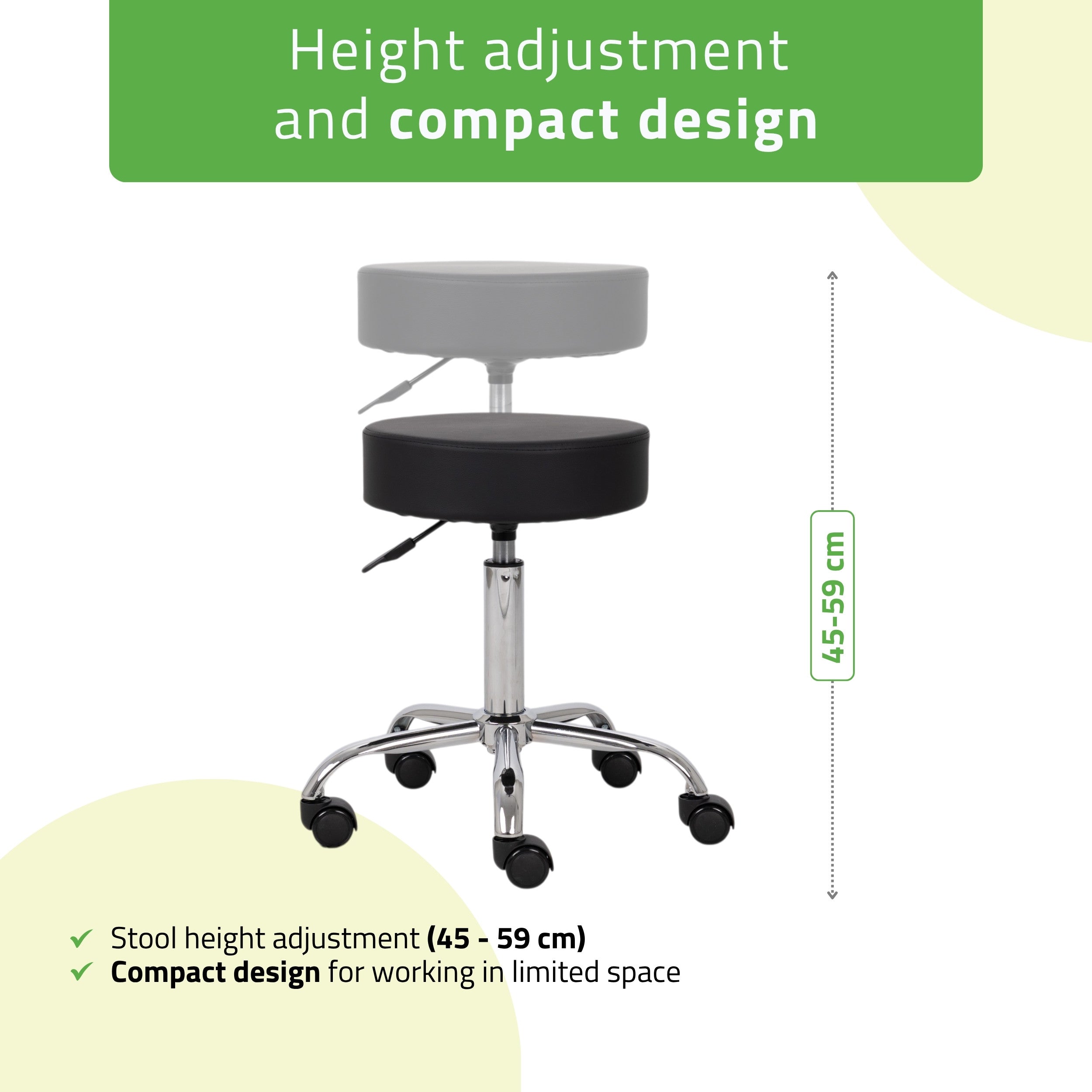 Kruk TILA, Comfy Base k515 zwart