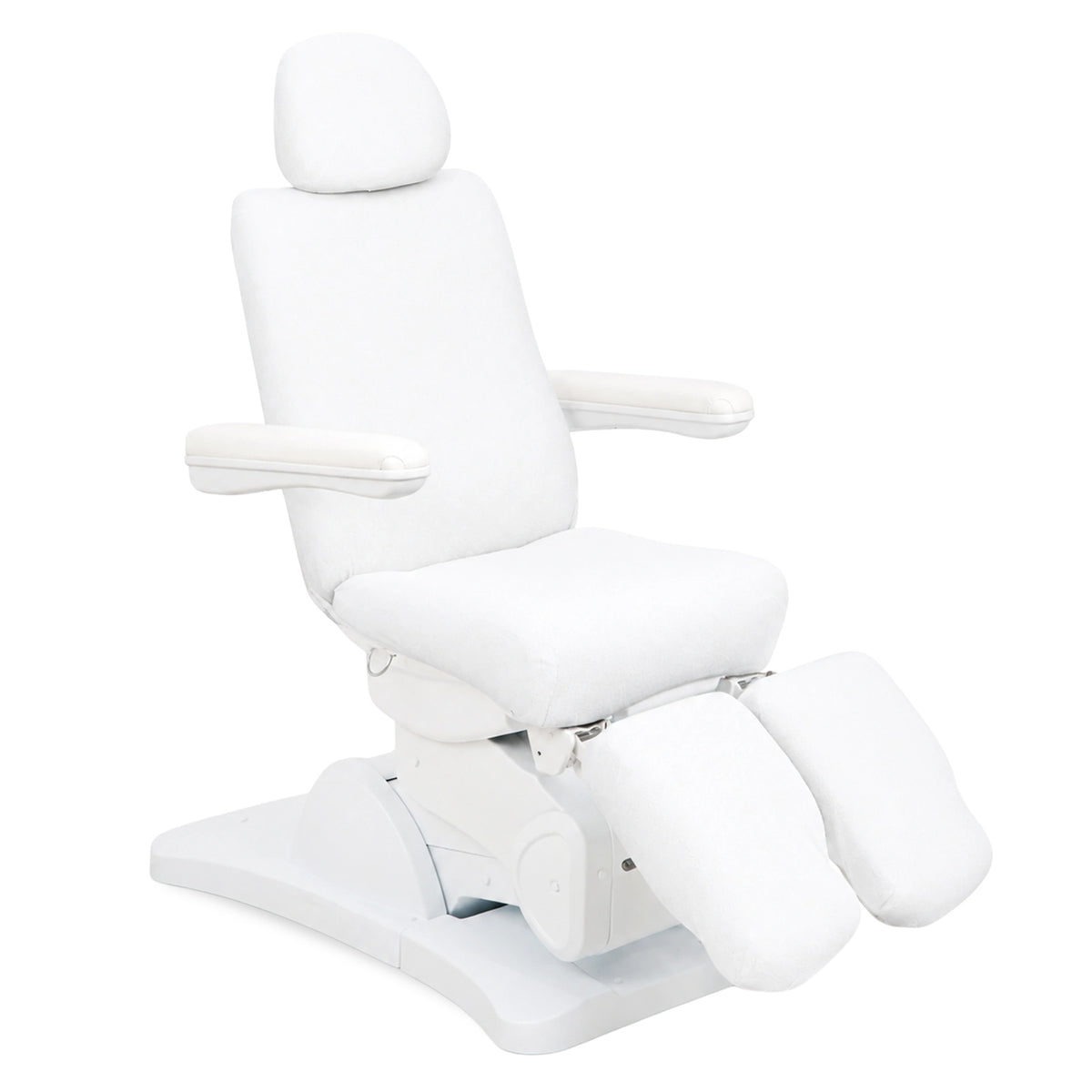 Terry sheet set for cosmetic chair Sorina 5, white | HABYS