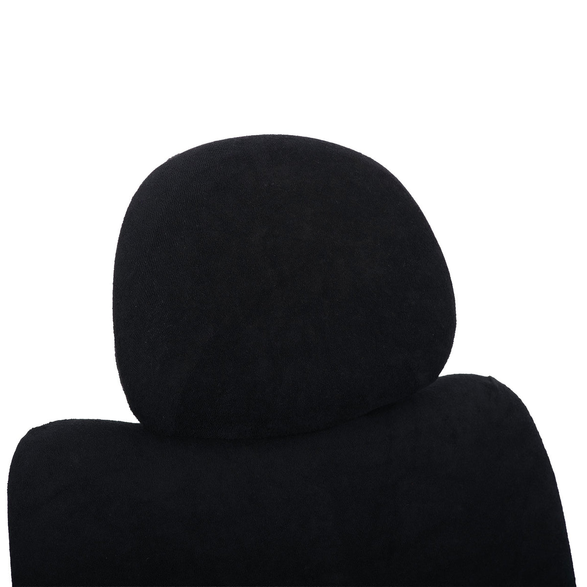 Terry sheet set for cosmetic chair Sorina 7, black | HABYS