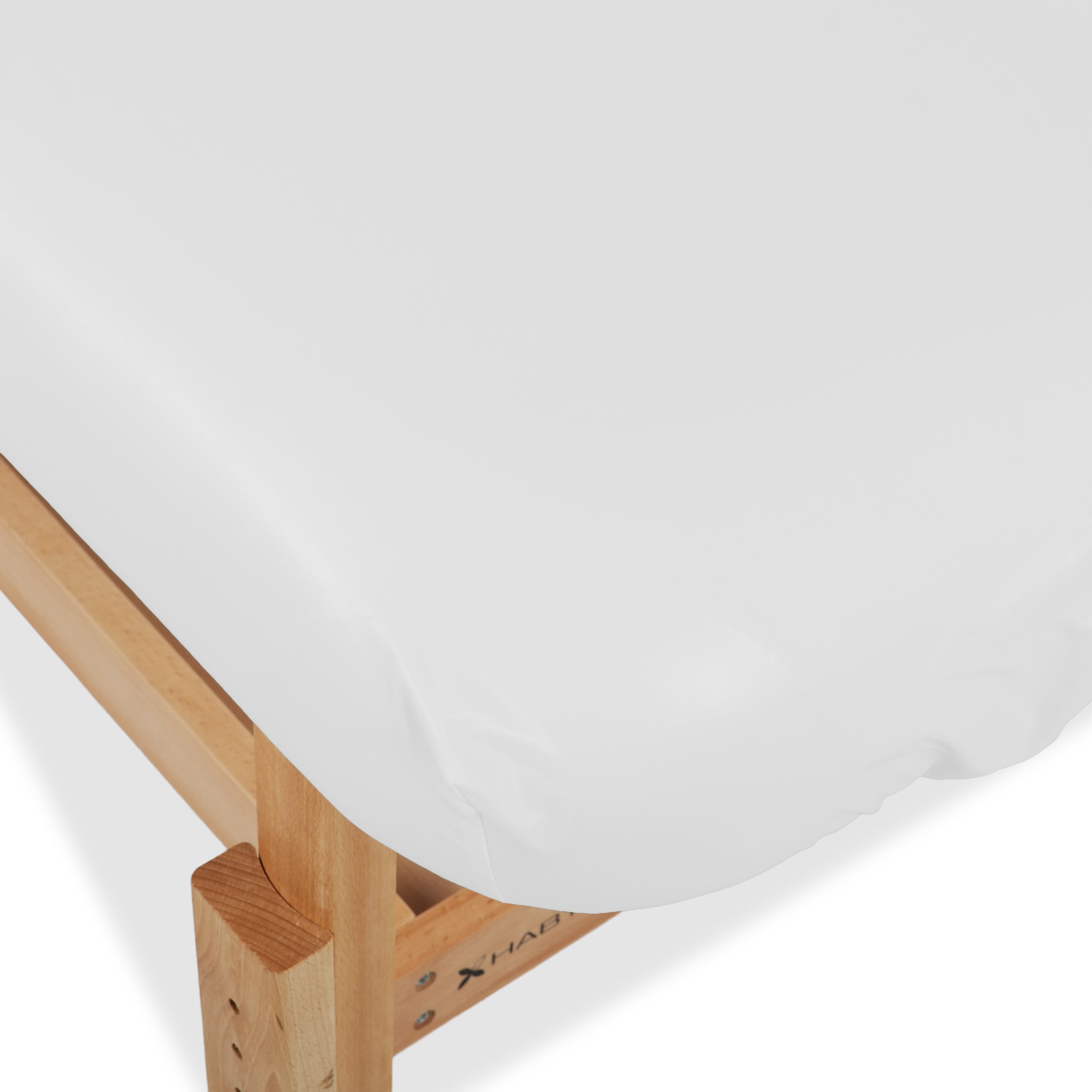 White Oil-Resistant Cover Set for Table and Headrest