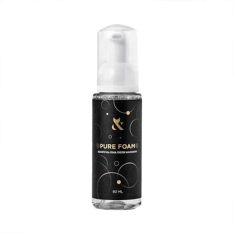 Обезжириватели для ногтей Pure Foam Nail Cleanser, 80 мл