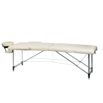 Folding massage table COMFORT 11, creame
