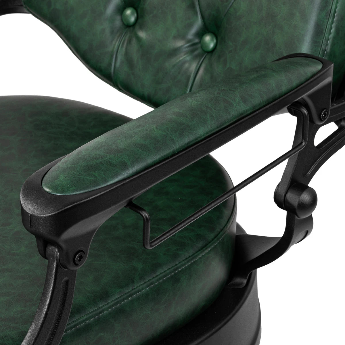 Barber chair Gabbiano President green