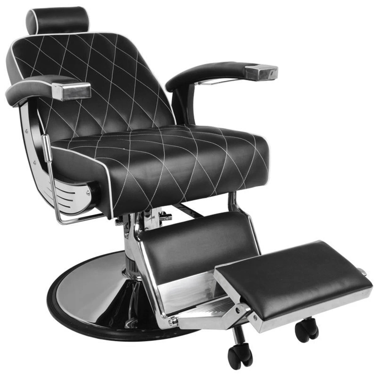 fauteuil Barbier Gabbiano noir Imperial