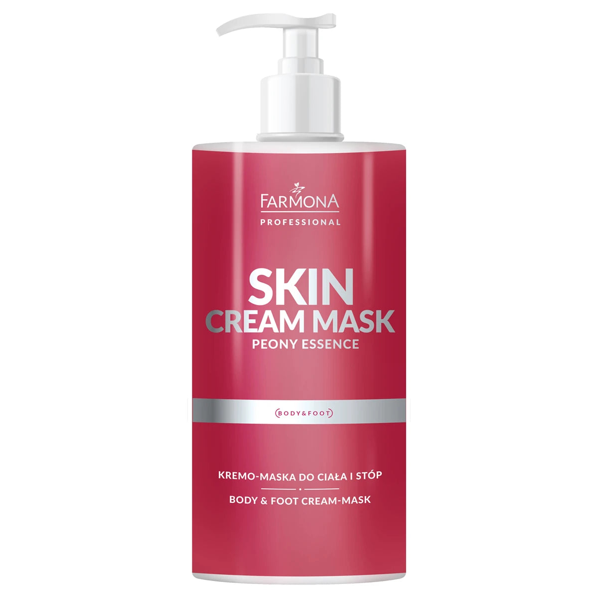 Farmona Skin crèmemasker pioenroos voor lichaam en voeten, 500 ml
