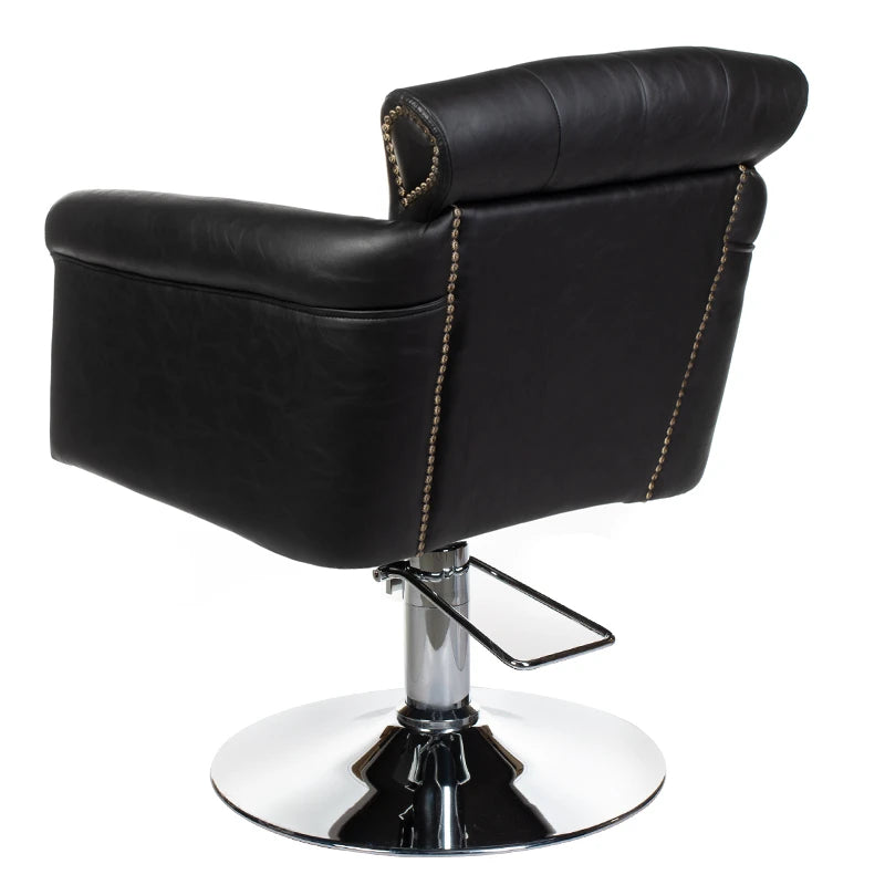 Hairdressing chair ALBERTO BH-8038, black