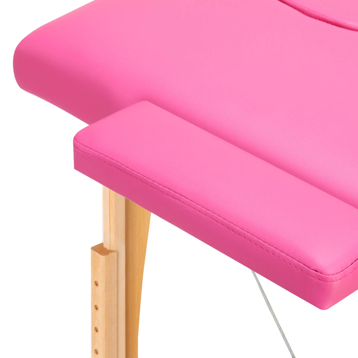Bærbar massagebrikse træ Activ Fizjo comfort 2 segment rosa